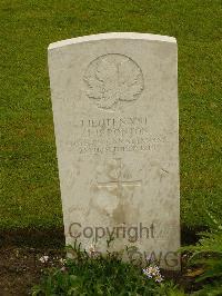 Etaples Military Cemetery - Ponton, John Ronald
